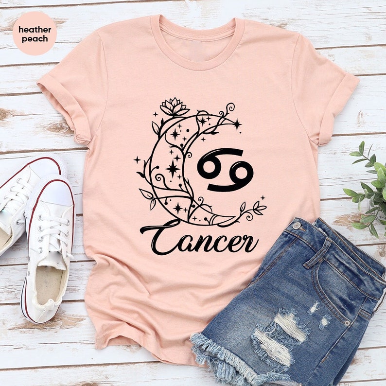 Astrology Shirt, Cancer Zodiac Shirt