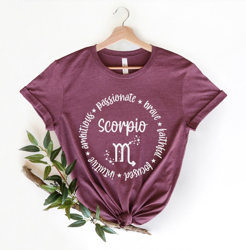 Astrology Shirt, Scorpio Shirt
