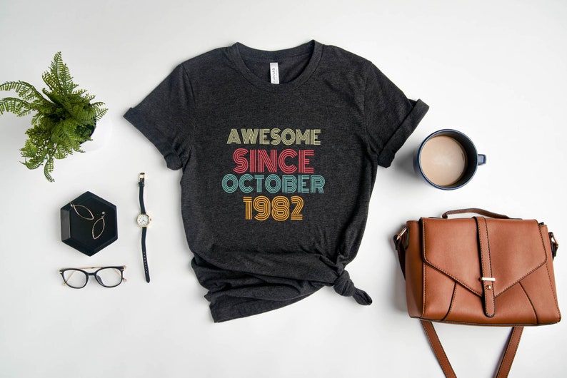 Awesome Since October 1982 Shirt