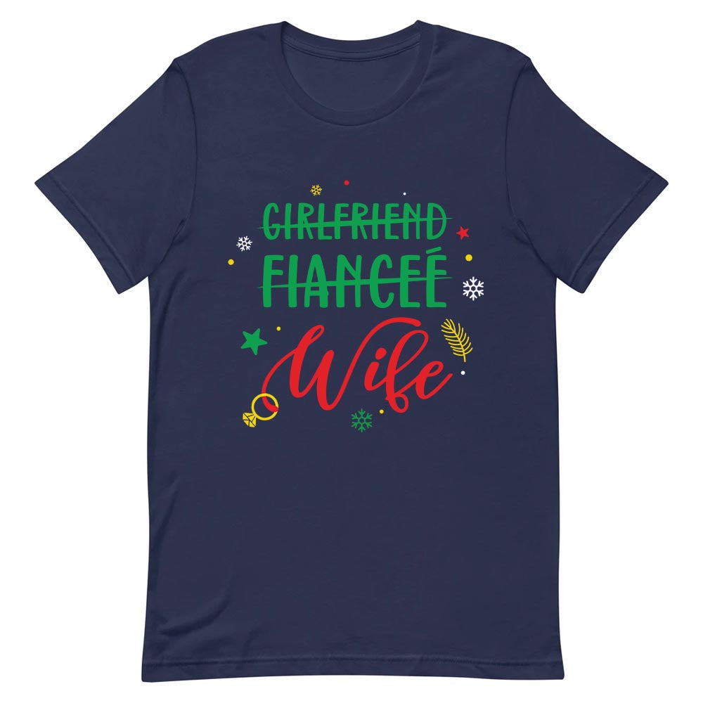 Christmas Gift Girlfriend Fiancee Wife Dark Classic T Shirt