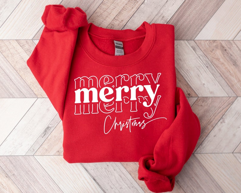 Christmas Gift, Merry Merry Merry Christmas Shirt