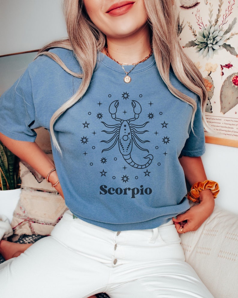 Colors Scorpio Shirt Birthday