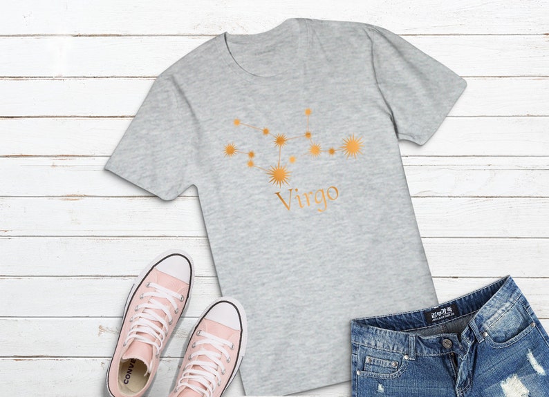 Constellation Shirt Virgo Zodiac Sign