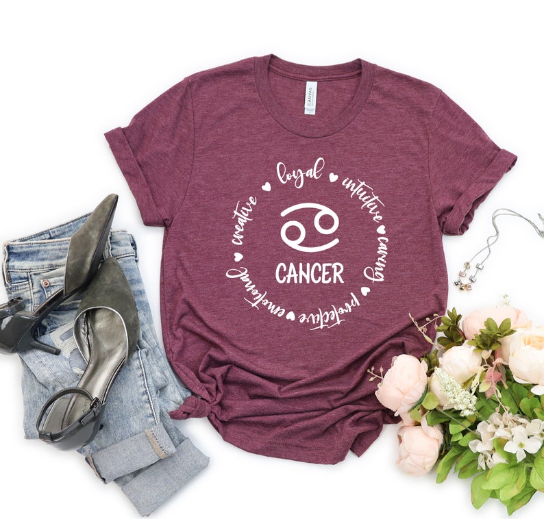 Crab Zodiac Cancer, Horoscope Shirt