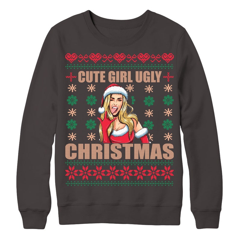 Cute Girl Ugly Christmas Sweater