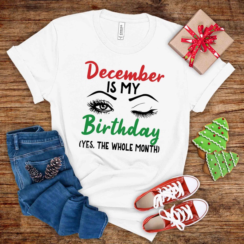 December Is My Birthday Christmas