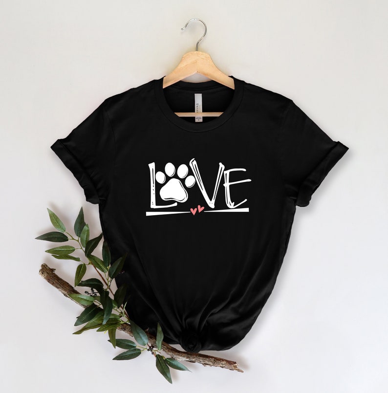 Dog Lover Shirt, Heart Shirt