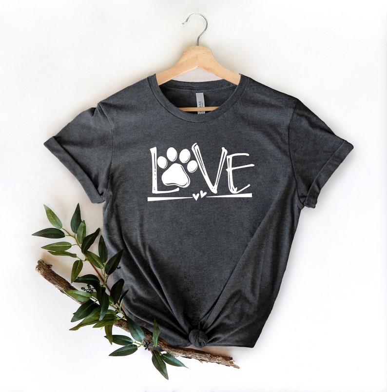Dog Lover Shirt, Heart Shirt