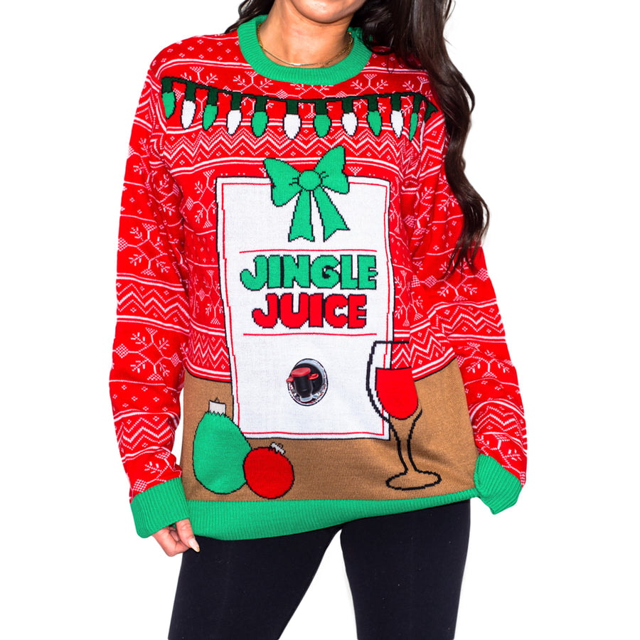 Jingle Juice Beverage Sweater