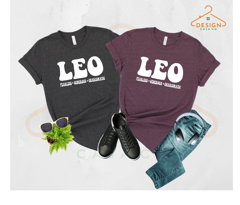 Fearless Generous Charismatic, Leo Shirt