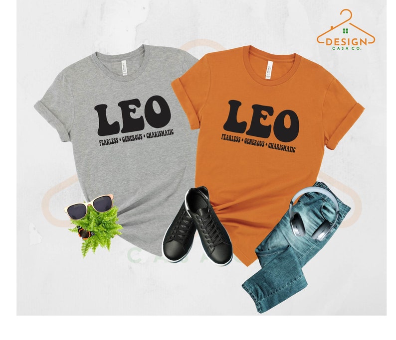 Fearless Generous Charismatic, Leo Shirt