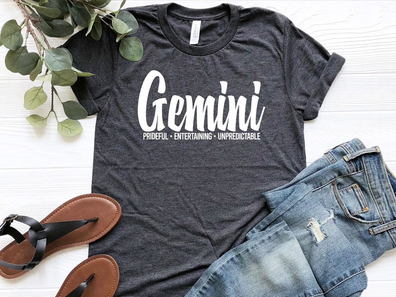 Gemini Birthday, Gemini Sign Shirt