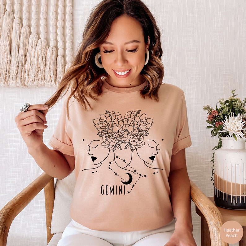 Gemini Shirt for Women Birthday