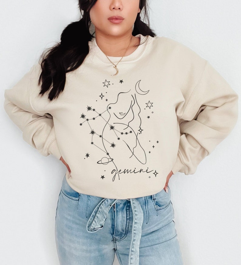 Gemini Sweatshirt, Zodiac Sweatshirt