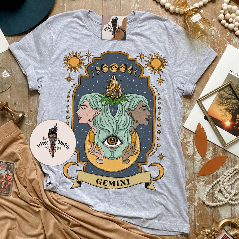Gemini zodiac shirt, Gemini tee gift