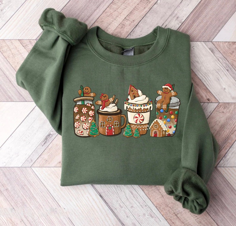 Gingerbread Christmas Coffee Shirt