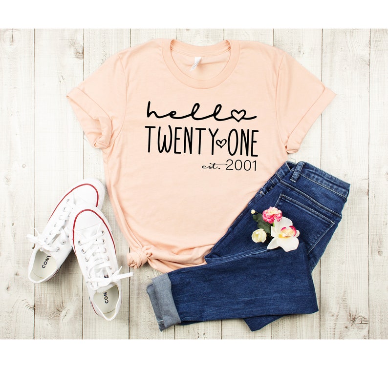 Hello Twenty One Est 2001 Shirt