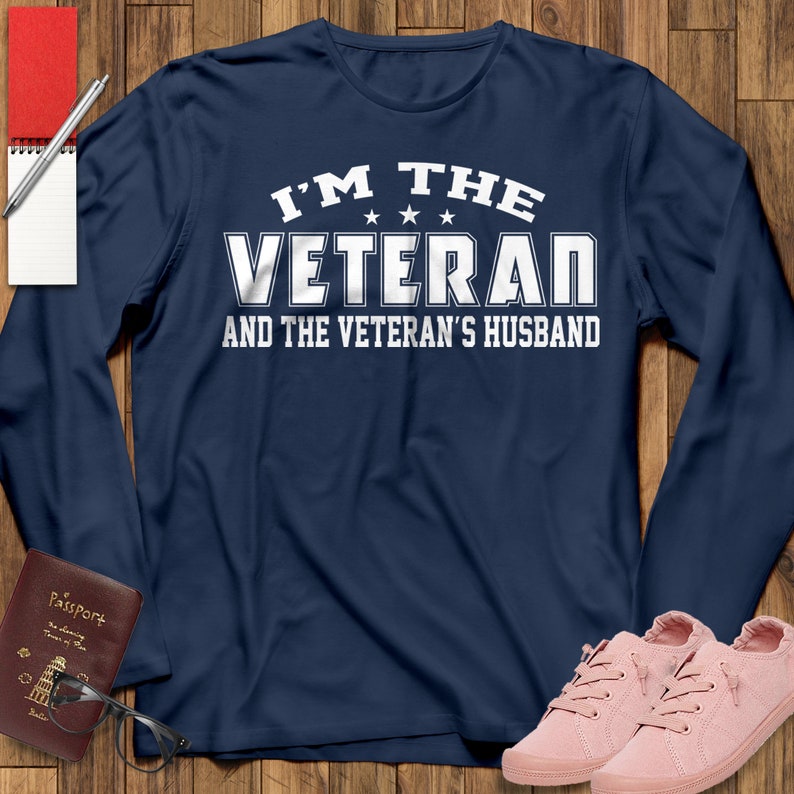 Husband Veteran Shirt, Fathers Day