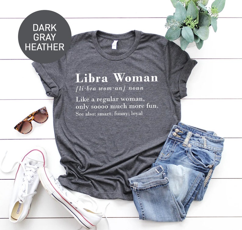 Libra Zodiac Astrology Shirt for Women