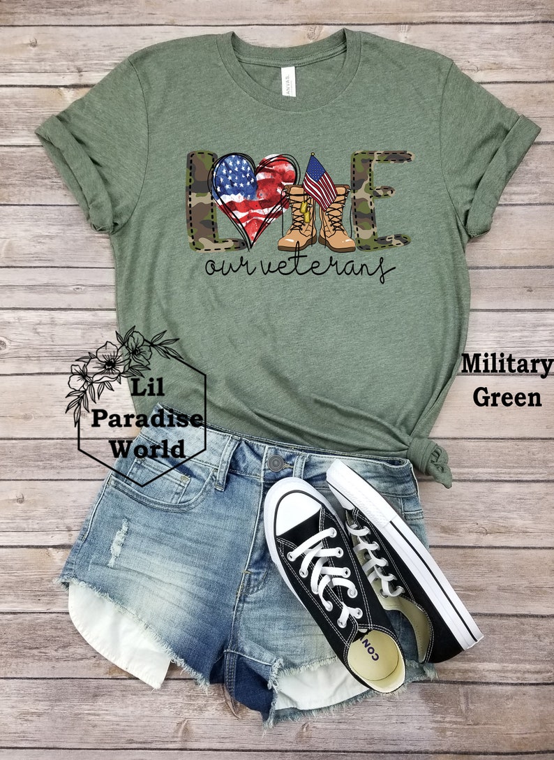 Love Our Veterans Shirt-Veterans Day