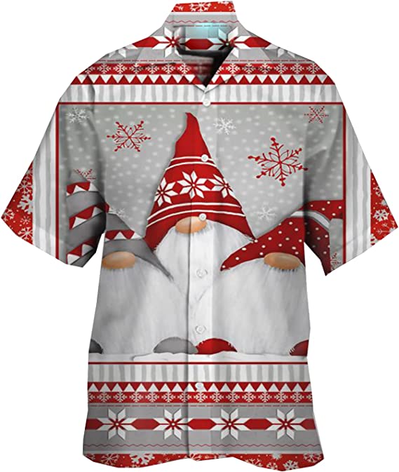 Men's Xmas Snowman Hawaiian Shirts