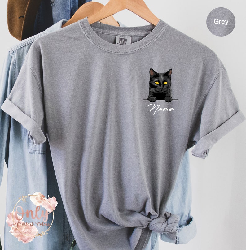 Personalized Cat Shirt, Cat Lovers Shirt