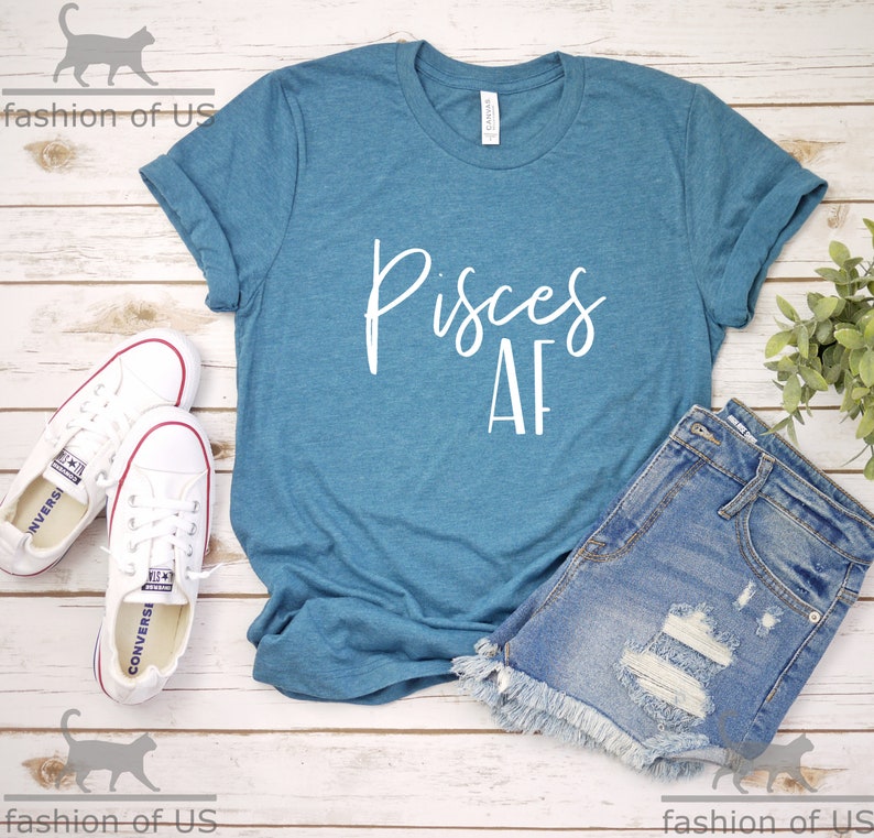 Pisces AF Zodiac Shirt
