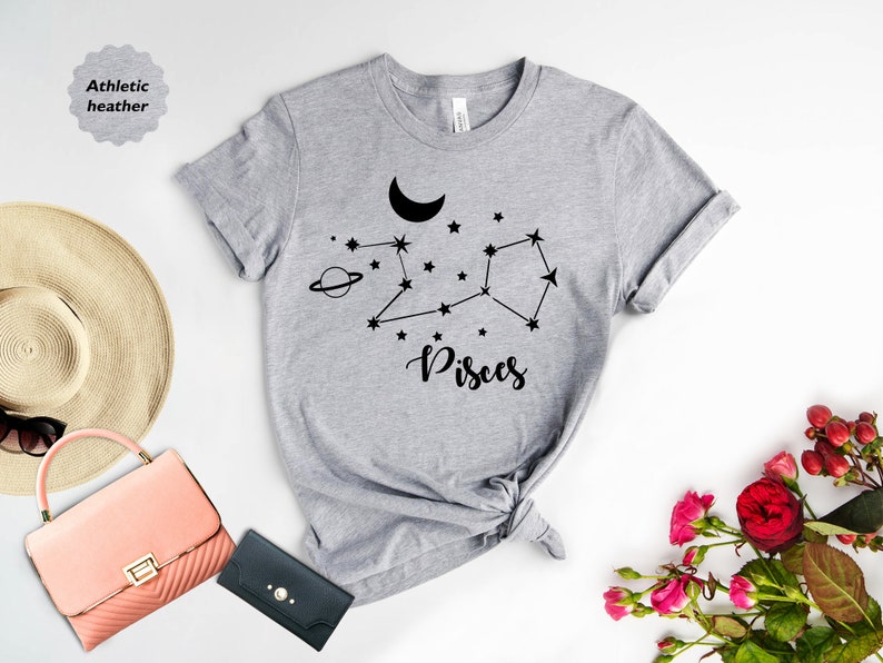 Pisces Shirt, Women Gift, Zodiac Sign