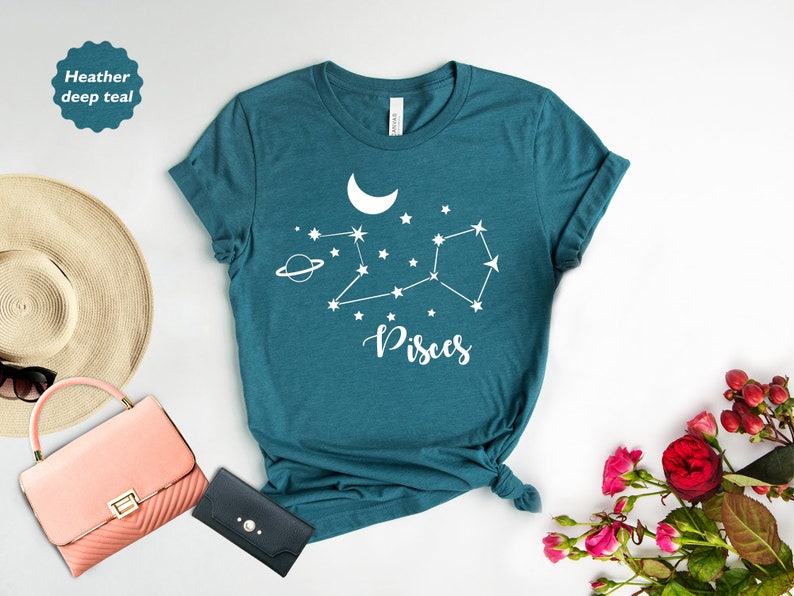 Pisces Shirt, Women Gift, Zodiac Sign