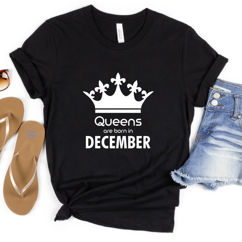 Queens Are Born In December Crown