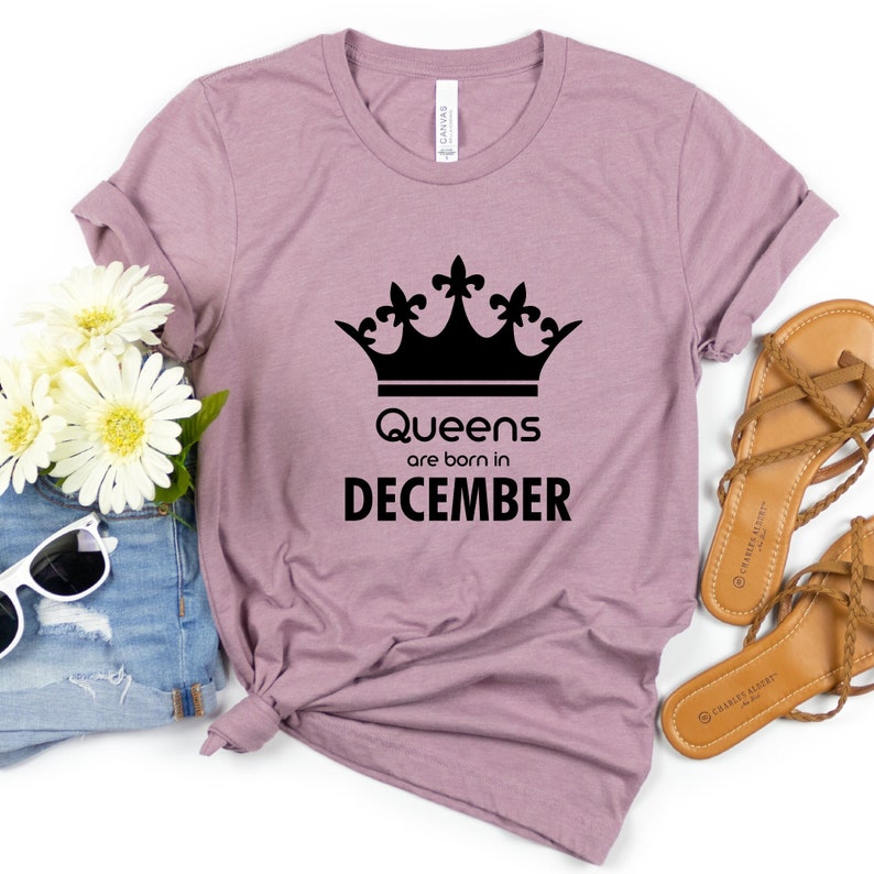 Queens Are Born In December Crown