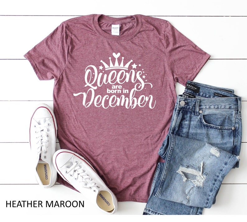 Queens Are Born In December Shirt