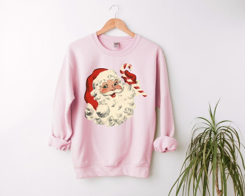 Retro Santa Shirt, Christmas Sweatshirt