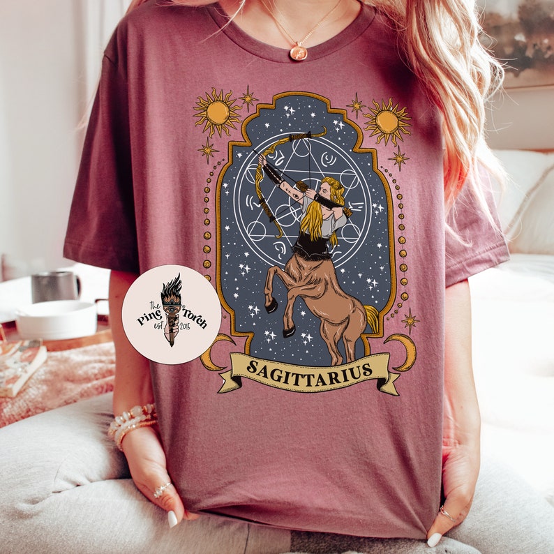 Sagittarius zodiac sign shirt