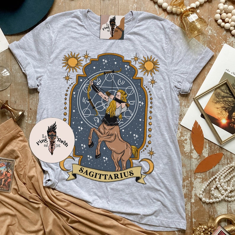 Sagittarius zodiac sign shirt
