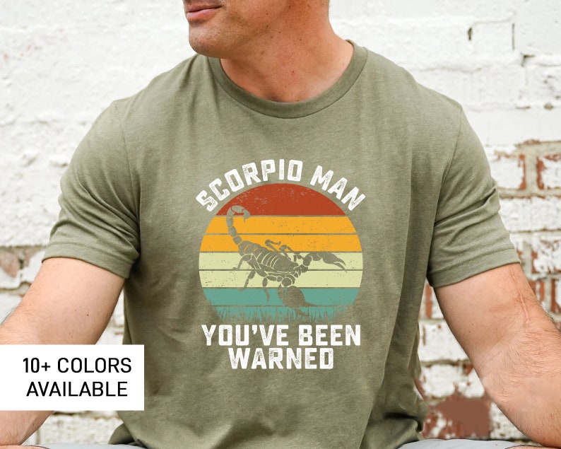 Scorpio Astrology Men Shirt