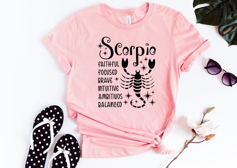 Scorpio Astrology Shirt Personality Outfit