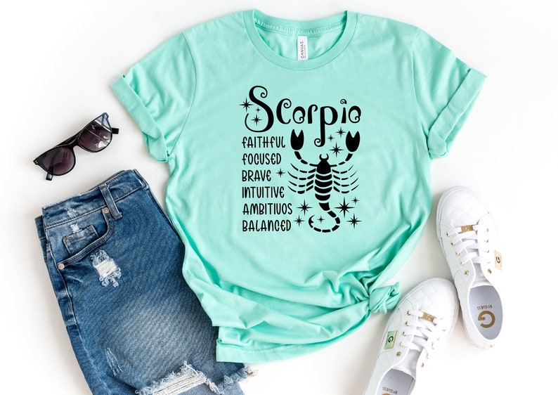 Scorpio Astrology Shirt Personality Outfit