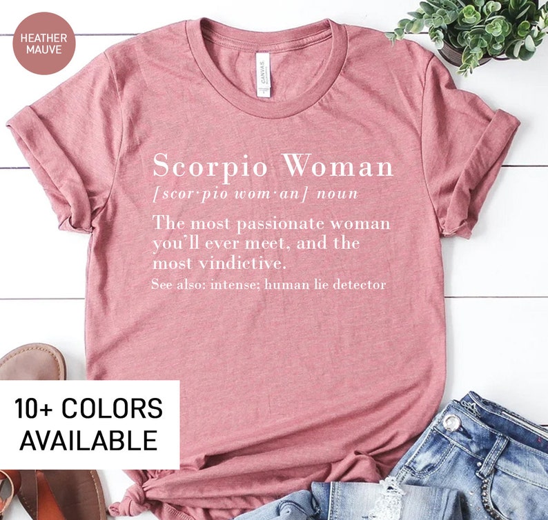 Scorpio Astrology Shirt Women