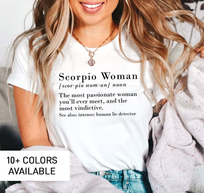 Scorpio Astrology Shirt for Women