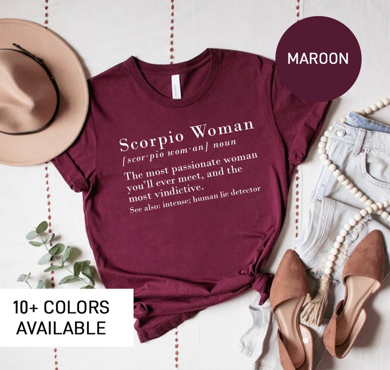 Scorpio Astrology Shirt for Women