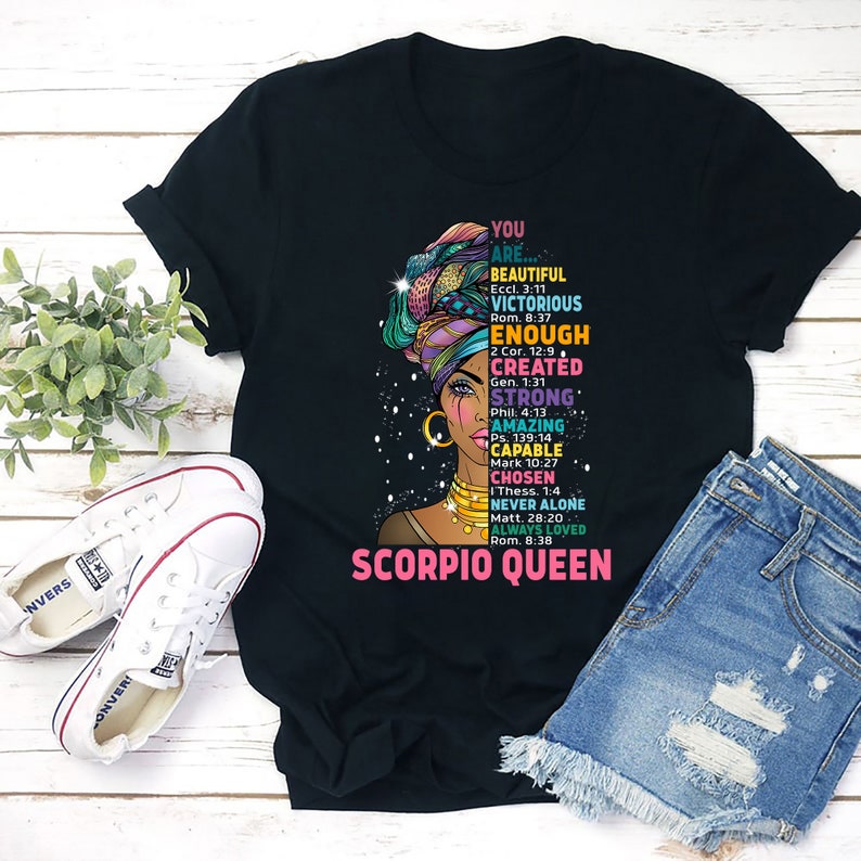 Scorpio Queen Shirt, Zodiac Scorpio