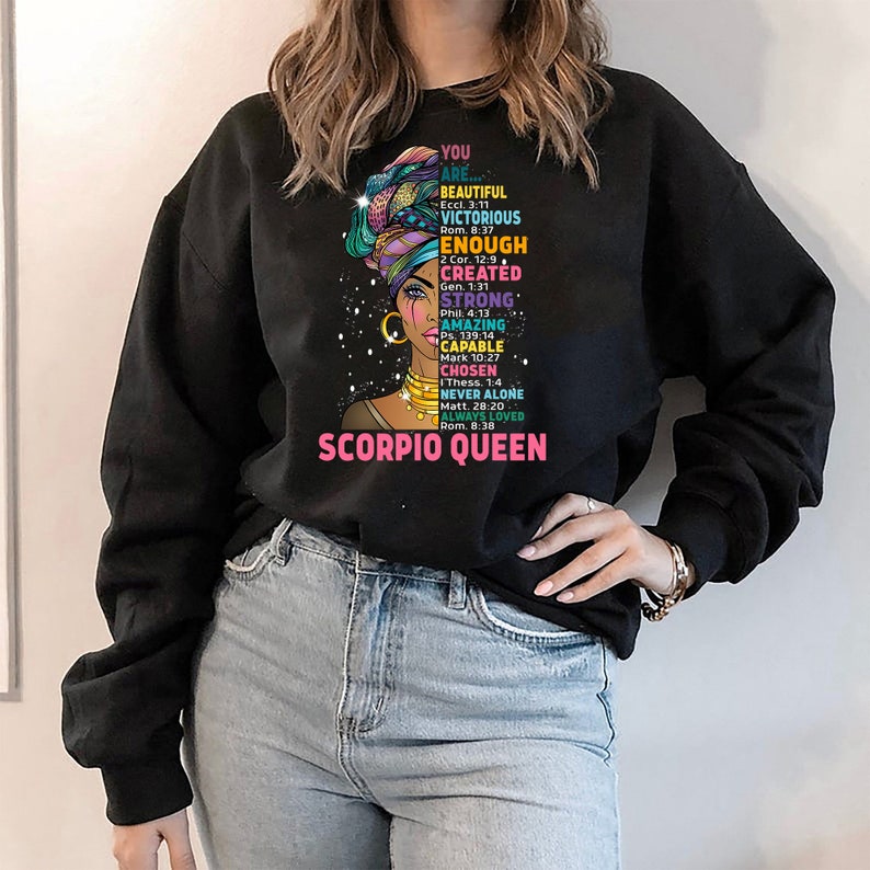 Scorpio Queen Shirt, Zodiac Scorpio