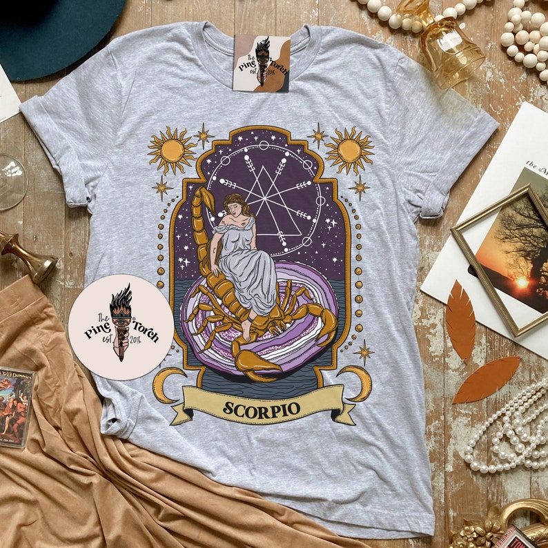 Scorpio zodiac shirt, Scorpio gift