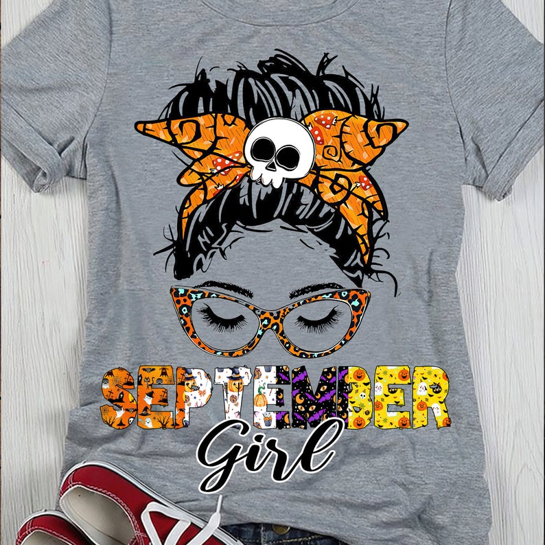 September Girl Halloween T-Shirt