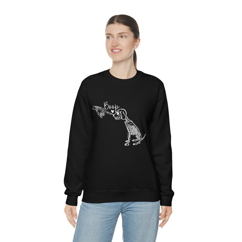 Skeleton Sweatshirt, Boop Dog Shirt