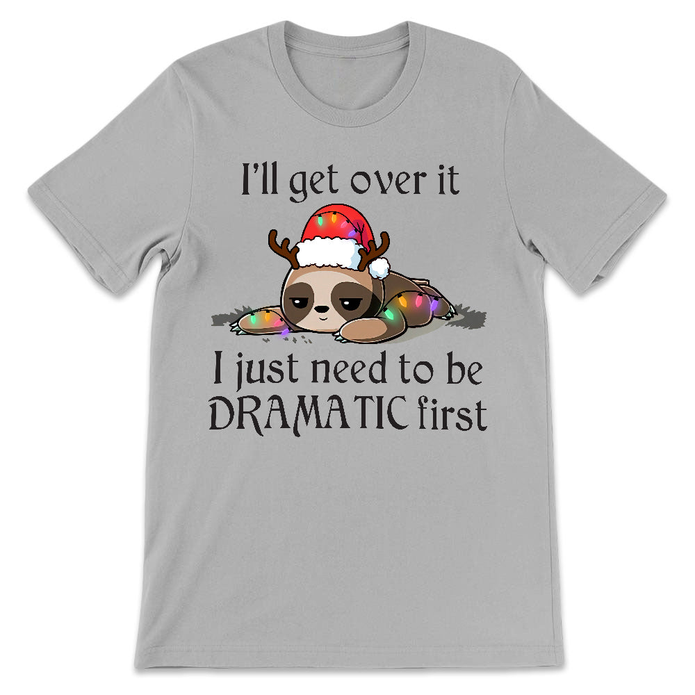 Sloth Dramatic First Christmas Light Classic T Shirt