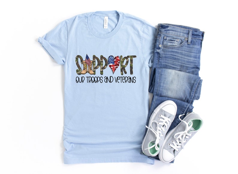 Support Our Troops and Veteran Shirt