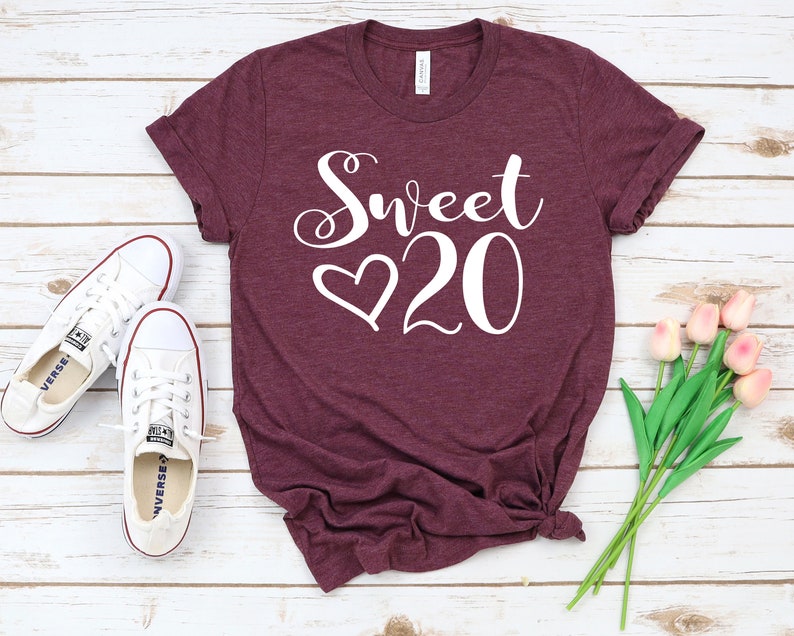 Sweet Twenty Birthday Shirt