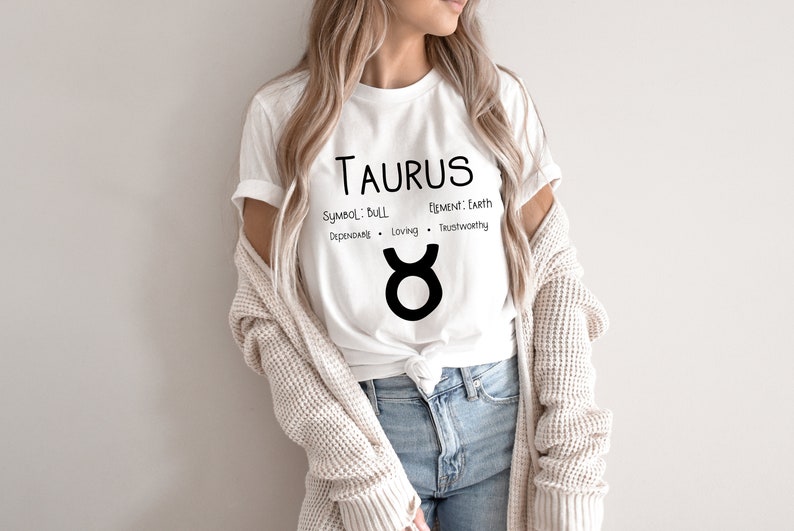 Taurus Astrology Shirt Horoscope Birthday